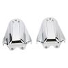 M0t-rMotorcycle Bar Shield Rear Wheel Axle Covers Swingarm Cap for Harley Softail FLSTC FLSTN Custom