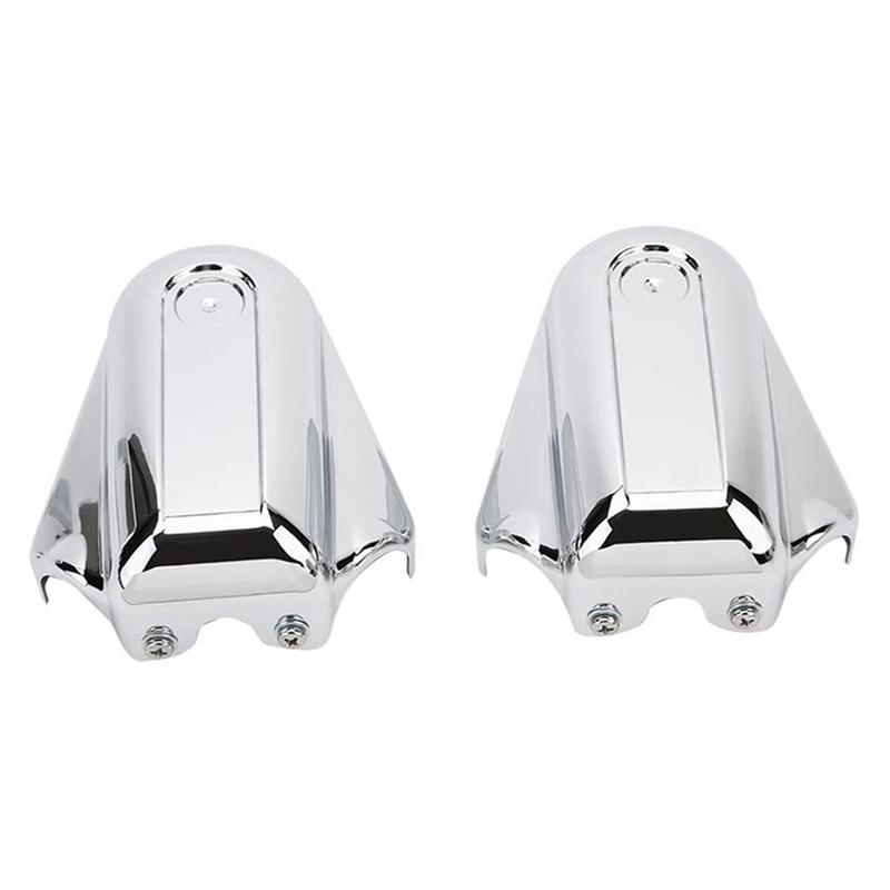 M0t-rMotorcycle Bar Shield Rear Wheel Axle Covers Swingarm Cap for Harley Softail FLSTC FLSTN Custom