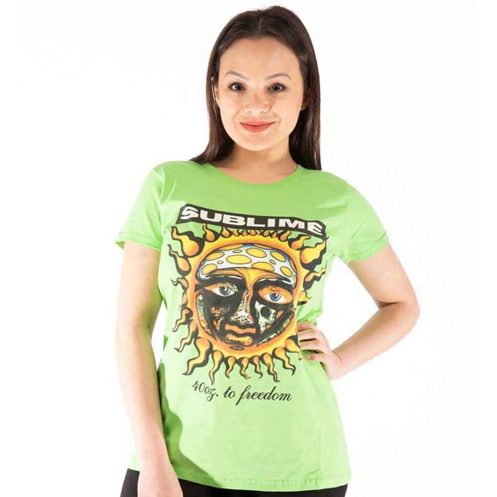 Sublime Ladies T-Shirt: 40oz To Freedom (Large) M