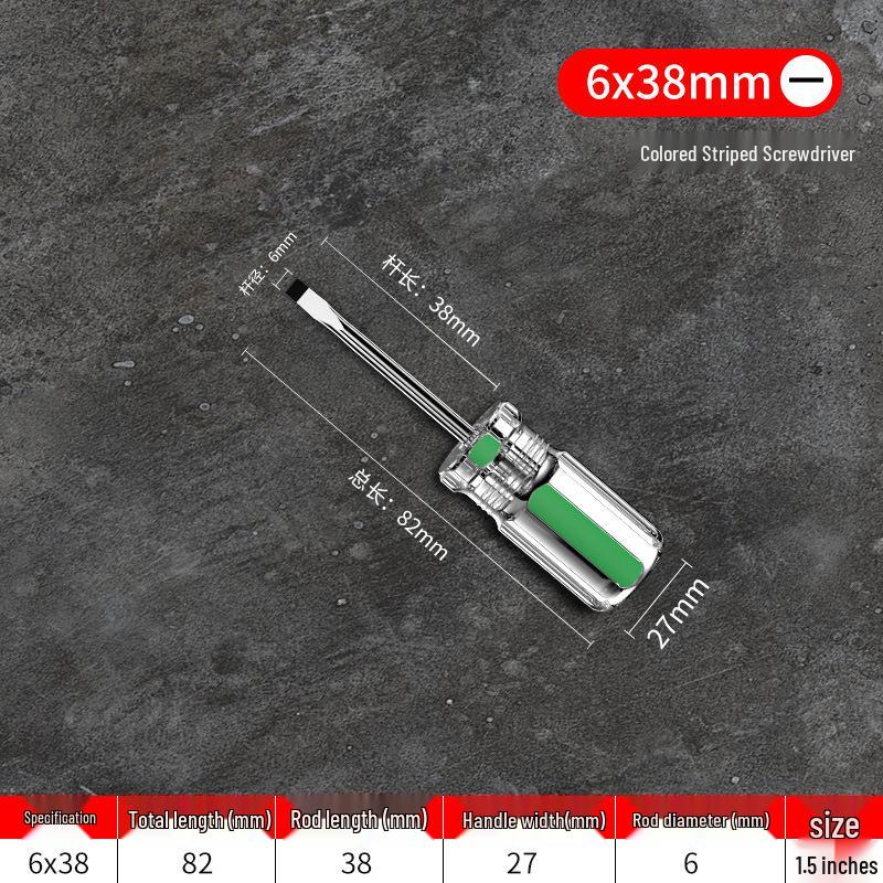 Shengda Strong Magnetic Torx and Phillips Screwdriver Set with Crystal Clear Handles