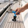 Unique Bolt Compression Rubber Scupper Plug Stainless Steel Screw Expansion Rubber Plug  For Yachts