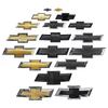 129mm 150mm 195mm 204mm 208mm 228mm Car Front Logo Grill Rear Bumper Tail Door Trunk Emblem Sticker 3D Accessories For Chevrolet