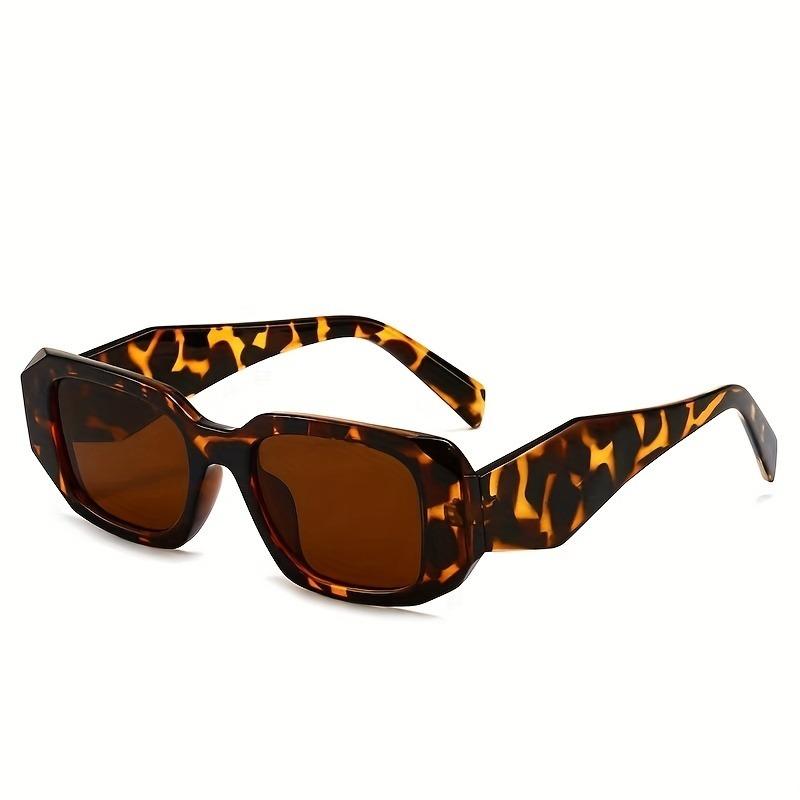 Minimalist New Box Sunglasses European and American Personalized Small Box Square Sunglasses Men and Women Personalized Wide Leg