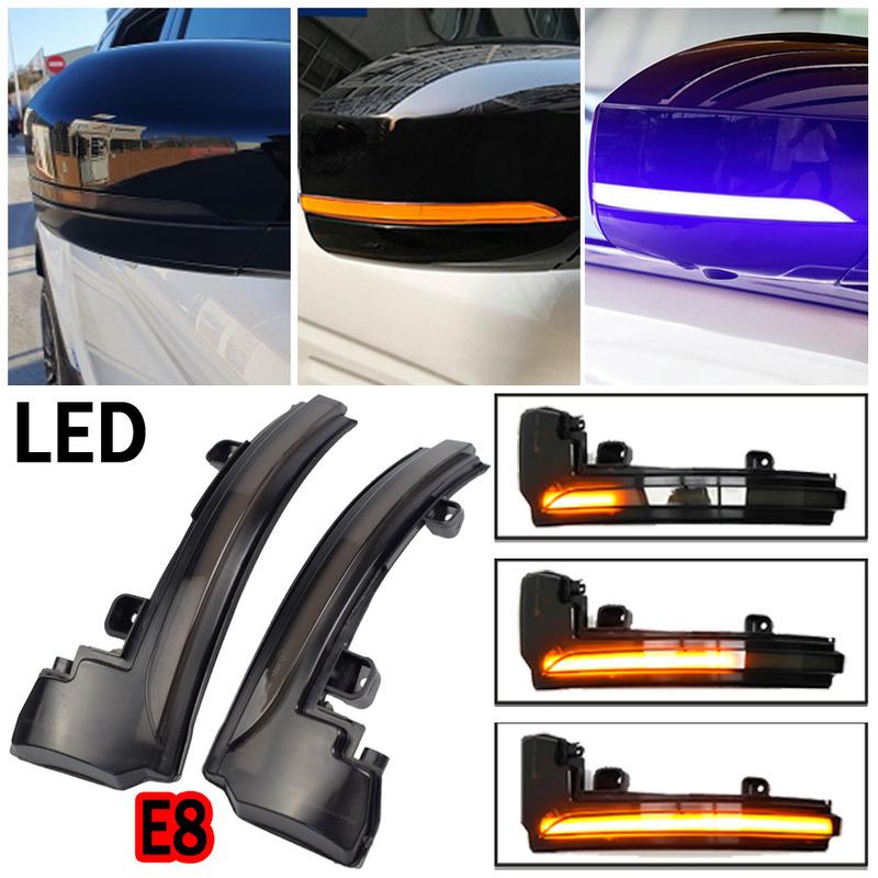 2Pcs For Land Rover Discovery 4 LR4 L462 Range Rover Sport L494 Evoque MK IV L405 Dynamic Turn Signal LED Rear View Mirror Light