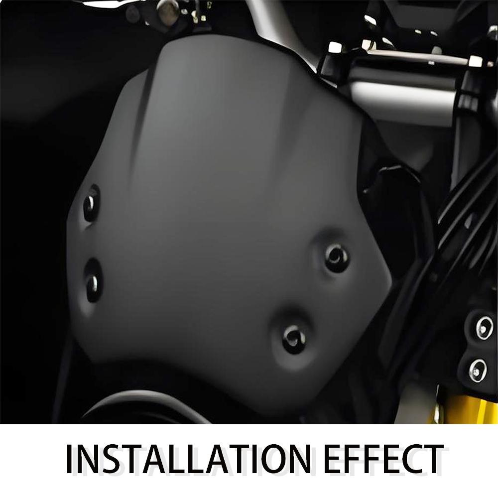 2019-2025 Motorcycle Aluminium Headlight Fairing Wind Deflectors Windshield Viser Visor For Scrambler 1200 X/XE/XC 1200XC 1200XE