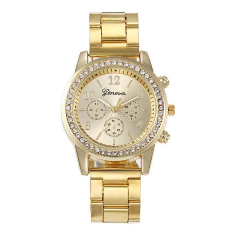 

Fake Three-Eyed Ladies 5Pcsset Steel Belt Women S Watch Casual Korean Edition Quartz Watch Set (Orange Box) Bulk price