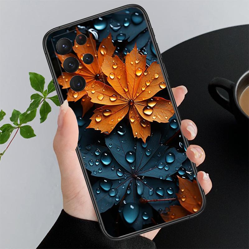 

Leaf Leaves Phone Case For Samsung S25 S24 S23 S22 S21 S20 Ultra S20 S22 S21 S21 S20 FE S24 Plus S25Ultra