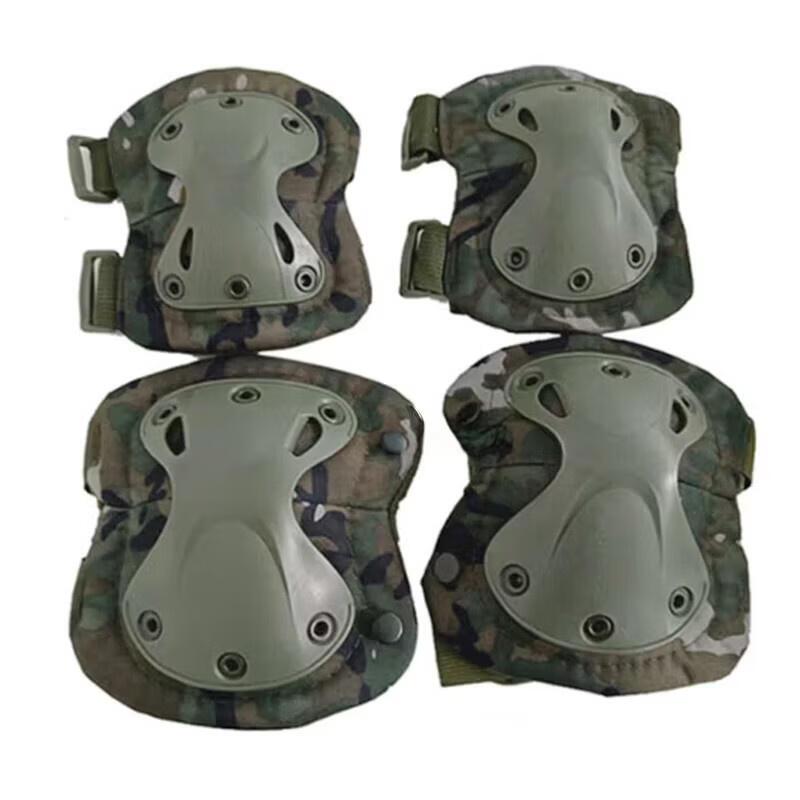 Outdoor Hard Shell Cycling Knee and Elbow Pad Set