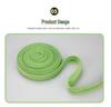 Elastic Cotton Knit Piping Tape for Baby Clothes and No-Iron Decoration