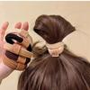 Cartoon Bear Hair Ring High Elastic Durable Rubber Band Women Tie Hair Rope Temperament High Ponytail Head Rope Ten Sets