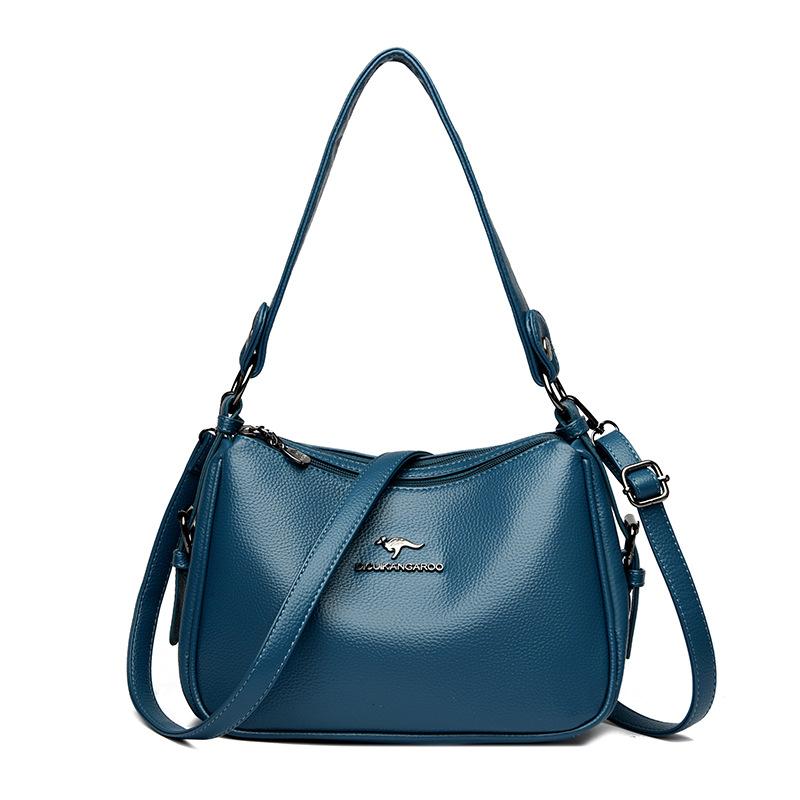 Jednoduchá a elegantní crossbody taška, velkokapacitní, všestranná pro dojíždění, ležérní taška přes jedno rameno