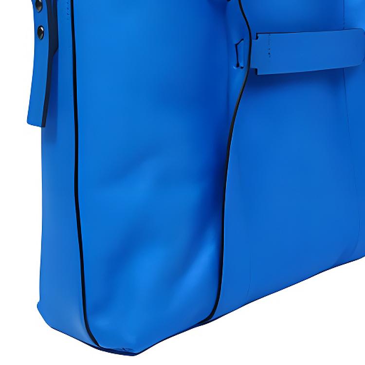 Longchamp 3D Embossed Logo Hardware Quilted Zipper Adjustable Detachable Shoulder Strap Tote Bag Women Tote Cobalt-Blue 10198HCV487