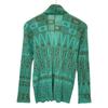 PLEATS PLEASE PP61-JD673 Green All-Over Print Pleated Jacket Jacket 3 greenUsed