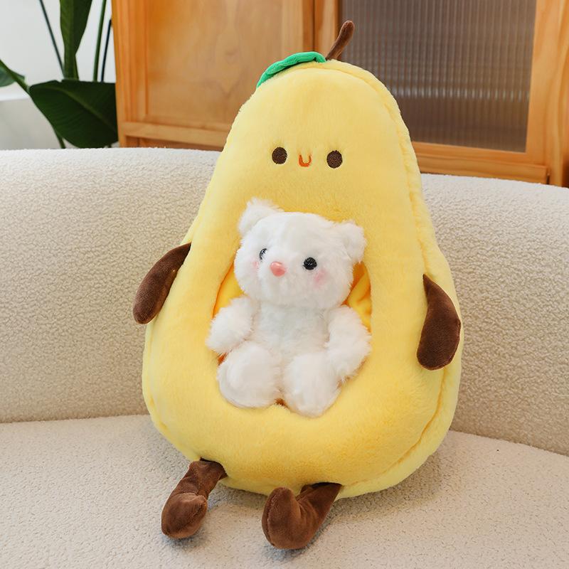 

Креативный медведь лайм рядом плюшевая игрушка питомец маленький домик подарок для лучших друзей подарок на день рождения исцеляющие домашние украшения 40/23cm【0.38kg】