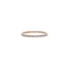 2ZR1580 #9(JP Size) Ring K18 Pink Gold Women
