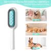 Multifunctional Pet Deshedding Brush Silicone Dog Brush Cat Grooming Comb Hair Remover Massage Tools for Cats Dogs Lint Wet Wipes Remover