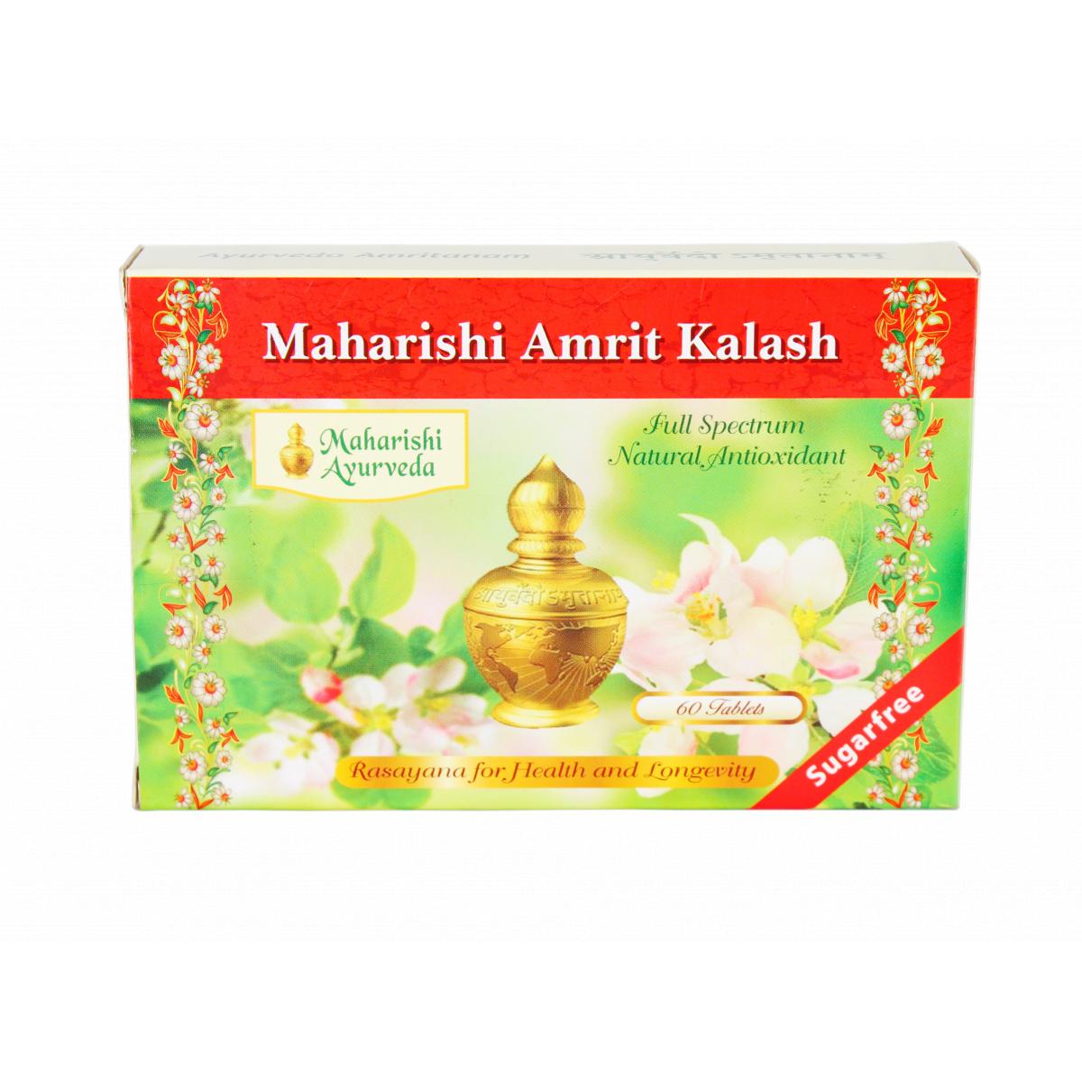 

Амріт Калаш-4 (60 таб, 1000 мг), Amrit Kalash-4, Maharishi Ayurveda