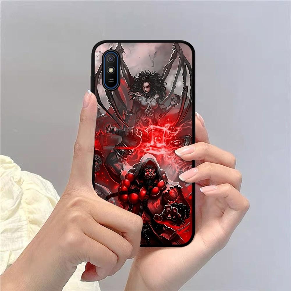 World Of Warcraft Phone Case For Redmi 5 6 7 8 9 10 Plus Pro 6 7 8 9 A GO K20 K30 K40 Pro Plus F3 Fundas