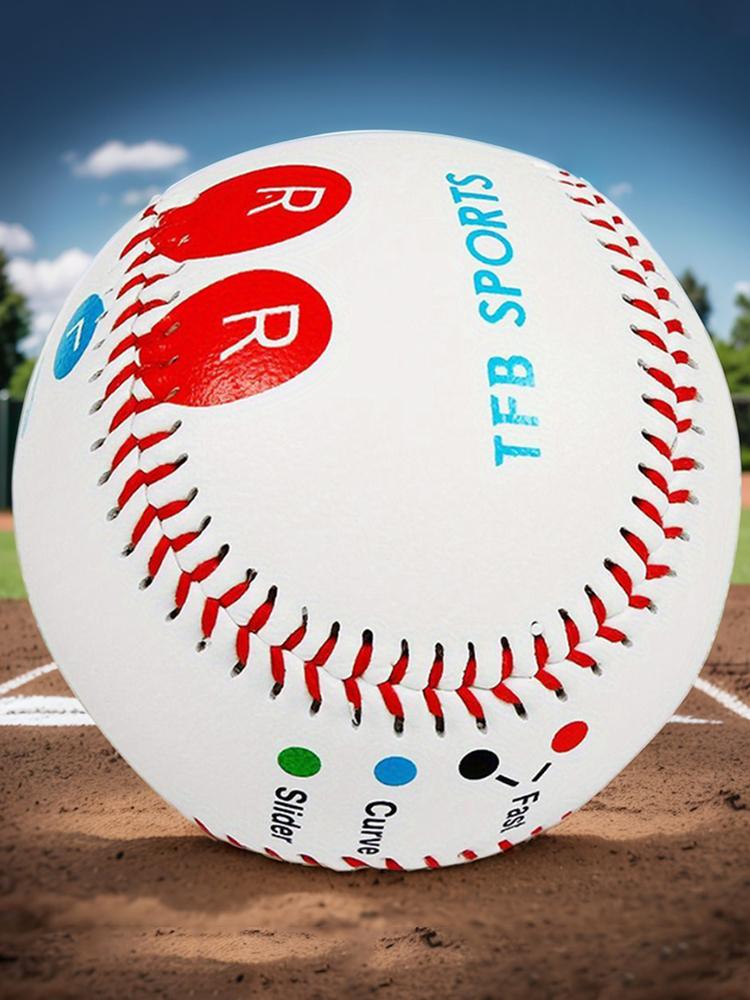 9 Inch Competition Training Baseball with Finger Placement Markers Games Practice Baseball for Adults Baseball Fans