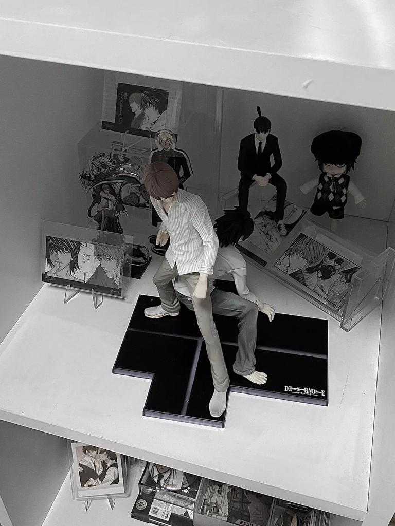 Anime Death Note L Lawliet Figure Yagami Action Figure Figurine Collectible Model Doll Toys Boy Birthday Gift Desktop Decoration