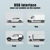 ABS Car Headrest Cooling Fan USB Powered Car Electric Fan Portable Front Rear Seat Fan