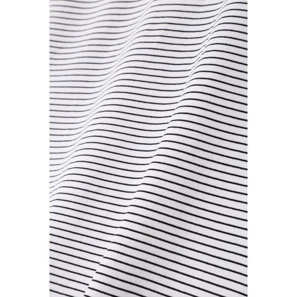 Human Woman Short Sleeve Striped Size M T-Shirt (Organic Cotton) / Women's / 077-5160314 013_Black Striped,