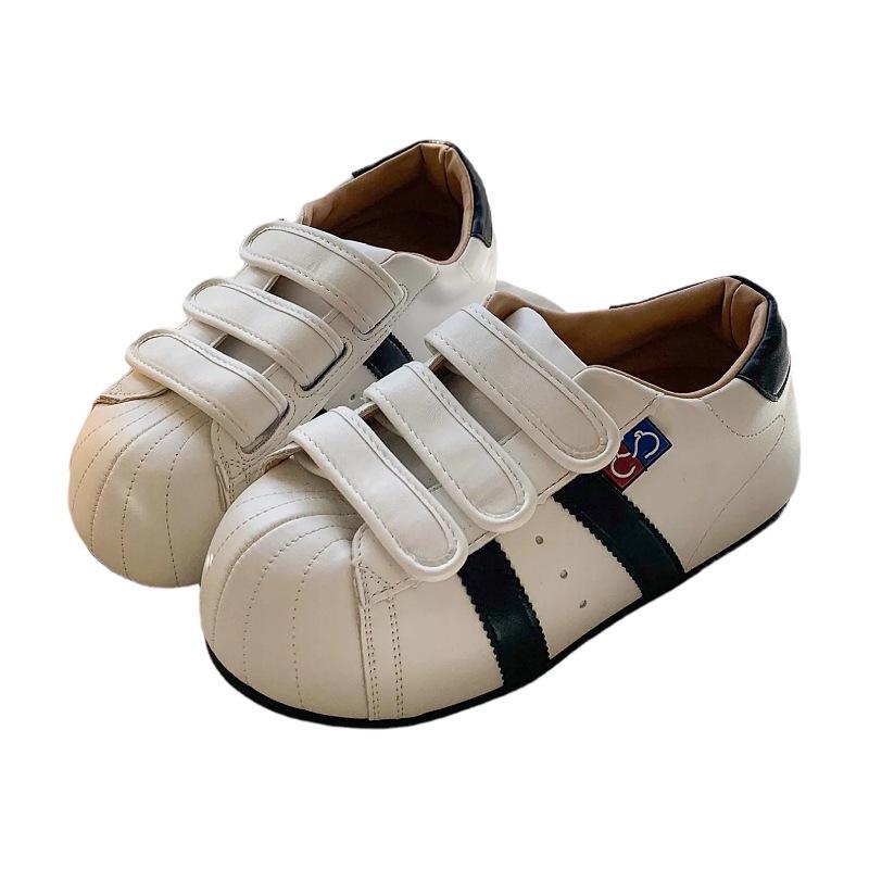 Shell head platform Velcro German training shoes women's 2025 autumn new height-increasing versatile sports and leisure big head shoes