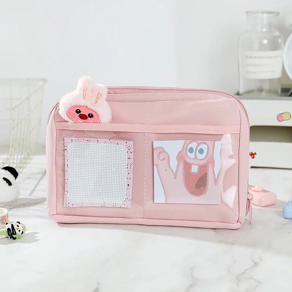 Pencil Case Large Capacity Pencil Pouch 12 Layer Handheld Pen Bag Holder Case Portable Gift for Office Student School Supplies
