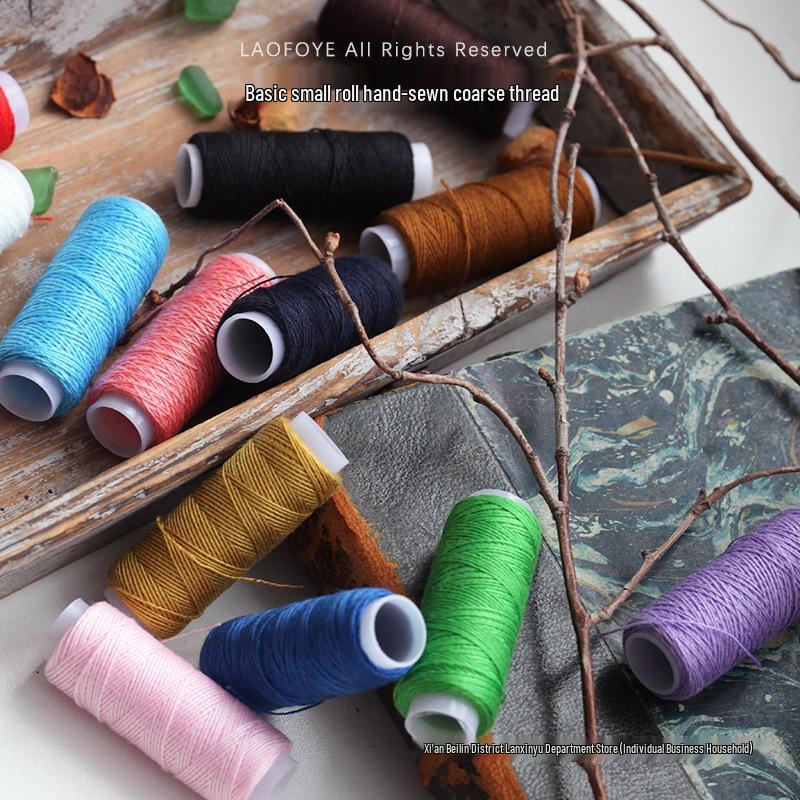 203-Strand DIY Denim Thread: Thick Handmade Sewing Accessory Roll