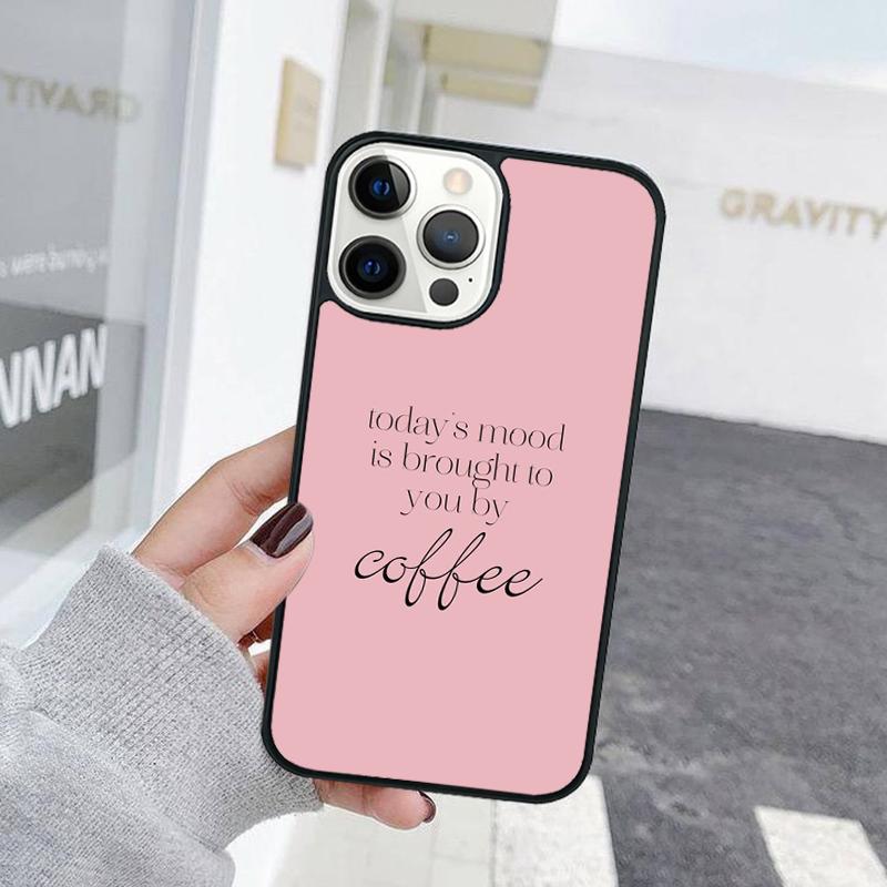Coffee Is Calling Funny Phone Answer Page Phone Case For iPhone 17 Air 15 16 Cover  11 13 14 Pro Max 12 Plus Max XR