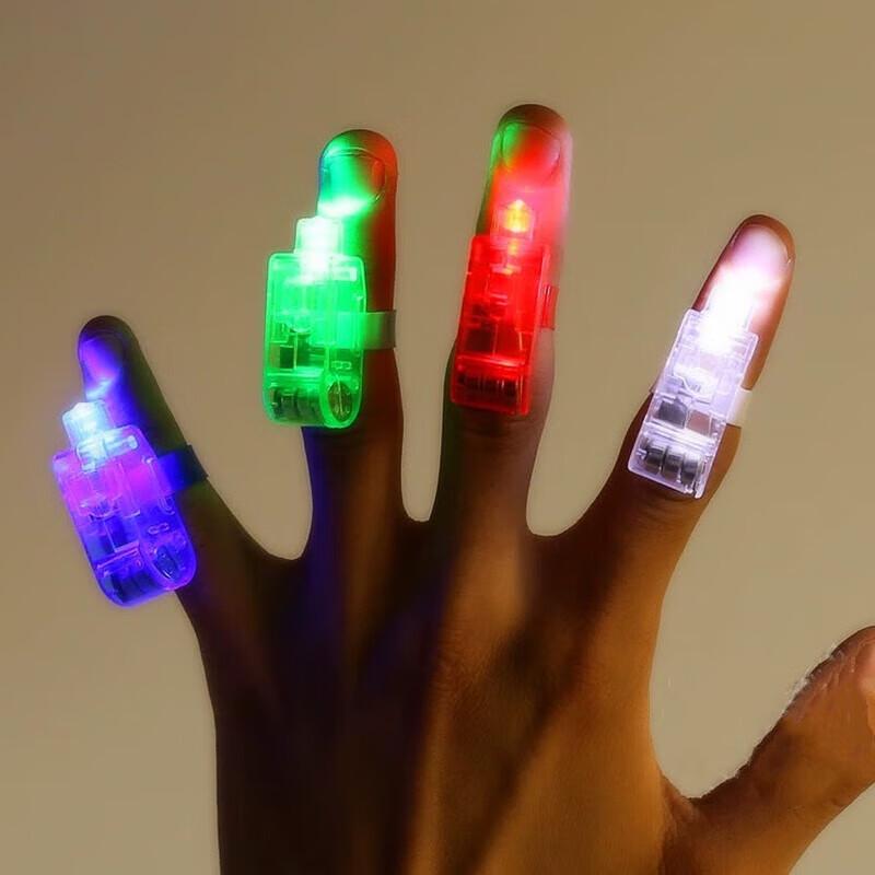 LED Finger Ring Lights 50-Pack