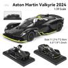 1/39 Legierungsauto-Modell Aston Martin Valkyrie 2024 Die-Cast Sammlung mit exquisitem Innenraum Spielzeug Exklusive Farbbox