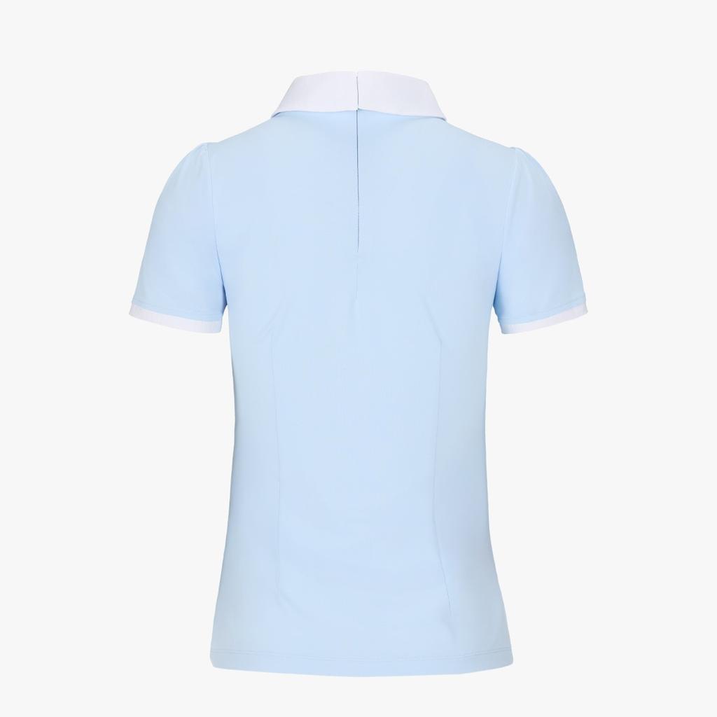 FAIRLIAR GOLF Petit Collar Puff T-Shirt (Blue)