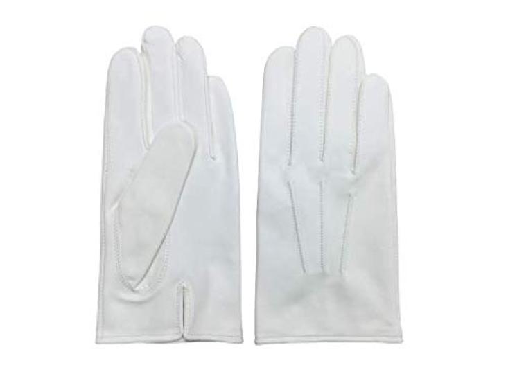 In Antibacterial Sheepskin Gloves for Pure White Lining Made In Antibacterial and Odor Perfect for Fall and Personalized Cold Formal Gift [NAKATA