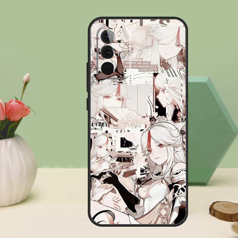 Genshin Impact NingGuang For Samsung Galaxy A26 A54 A34 A14 A52 A32 A12 A13 A33 A53 A15 A16 A36 A56 A06 A35 A55 Case