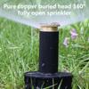 Garden Sprayer Nozzle Copper 360 Degree Rotatable Automatic for Garden Courtyards Irrigation Watering Tool Sprinkler Head