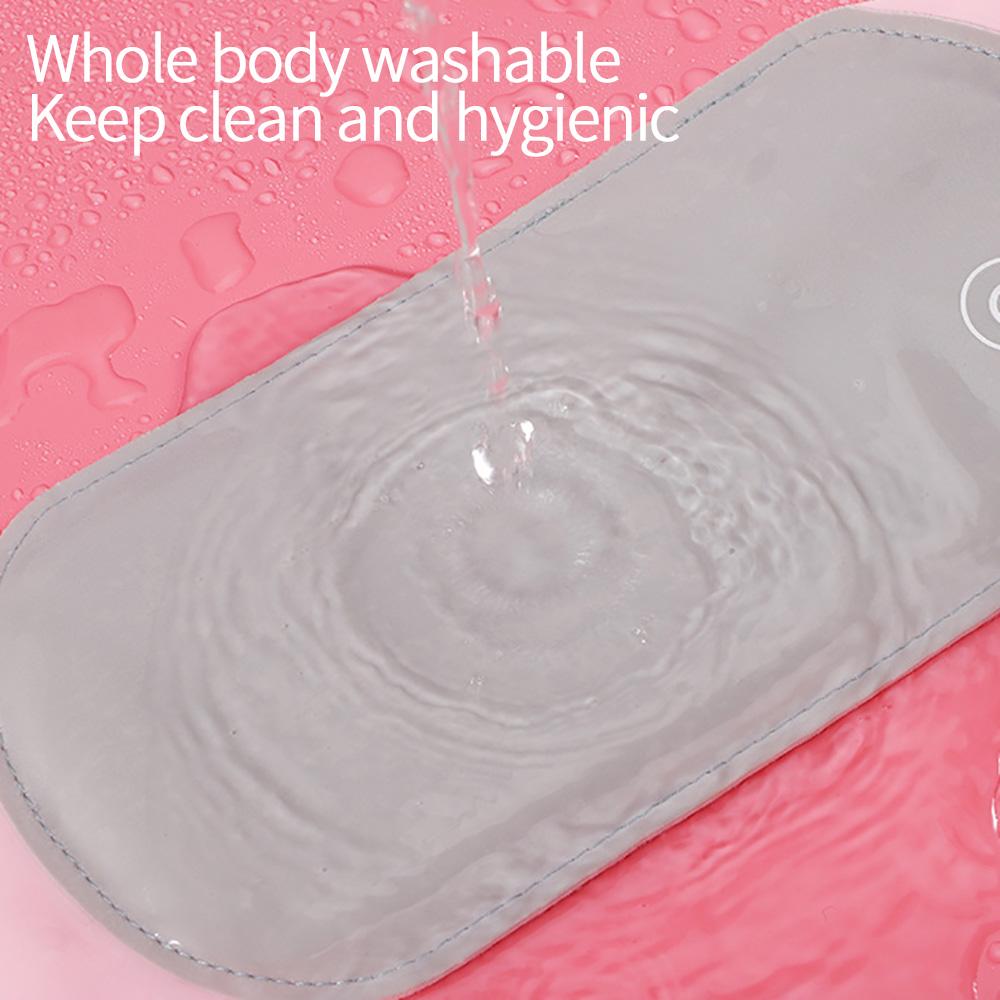 Uterus Heating Belt Power Bank Hot Compress Warm Menstrual Heated 3 Modes Waist Pain Massager Women Girls Ladies