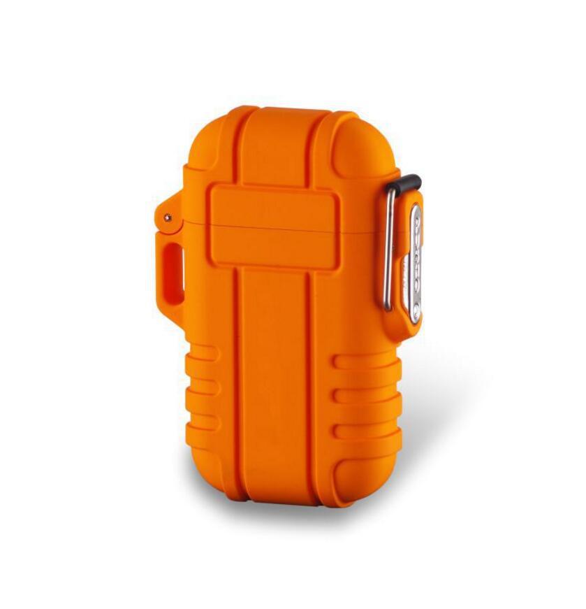 Men's Camouflage USB Rechargeable Waterproof Windproof Dual Arc Lighter