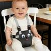 Weicher Hochstuhl Sicherheitsgurt Atmungsaktiv Verstellbar Baby Essens-Taillengurt Cartoon Bestickt Tragbar Kinderwagen Anti-Sturz-Gurt