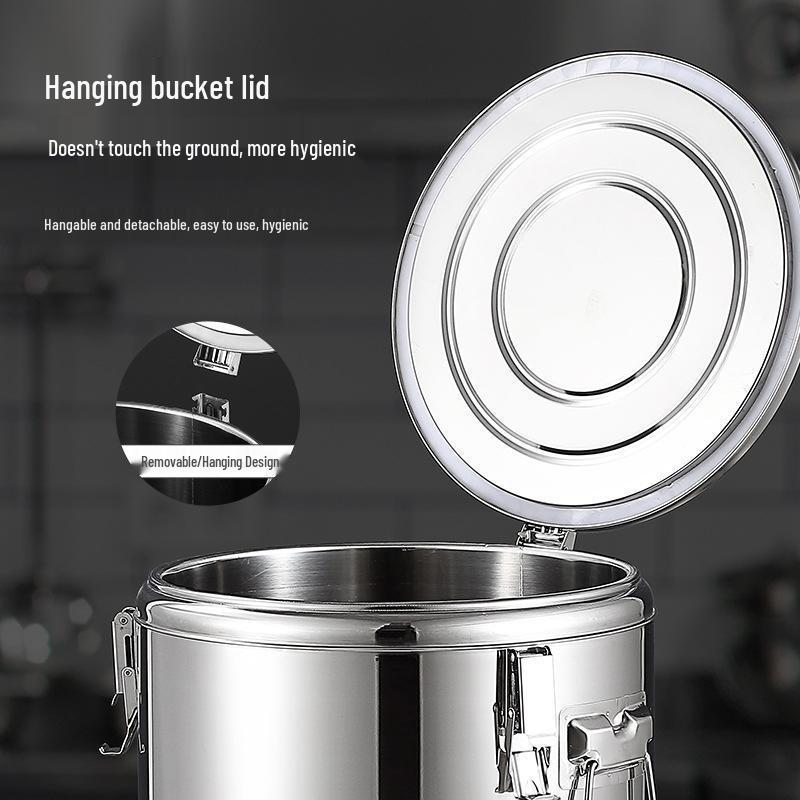 Jing Ruixiang 304 Stainless Steel Large Capacity Insulated Food Warmer
