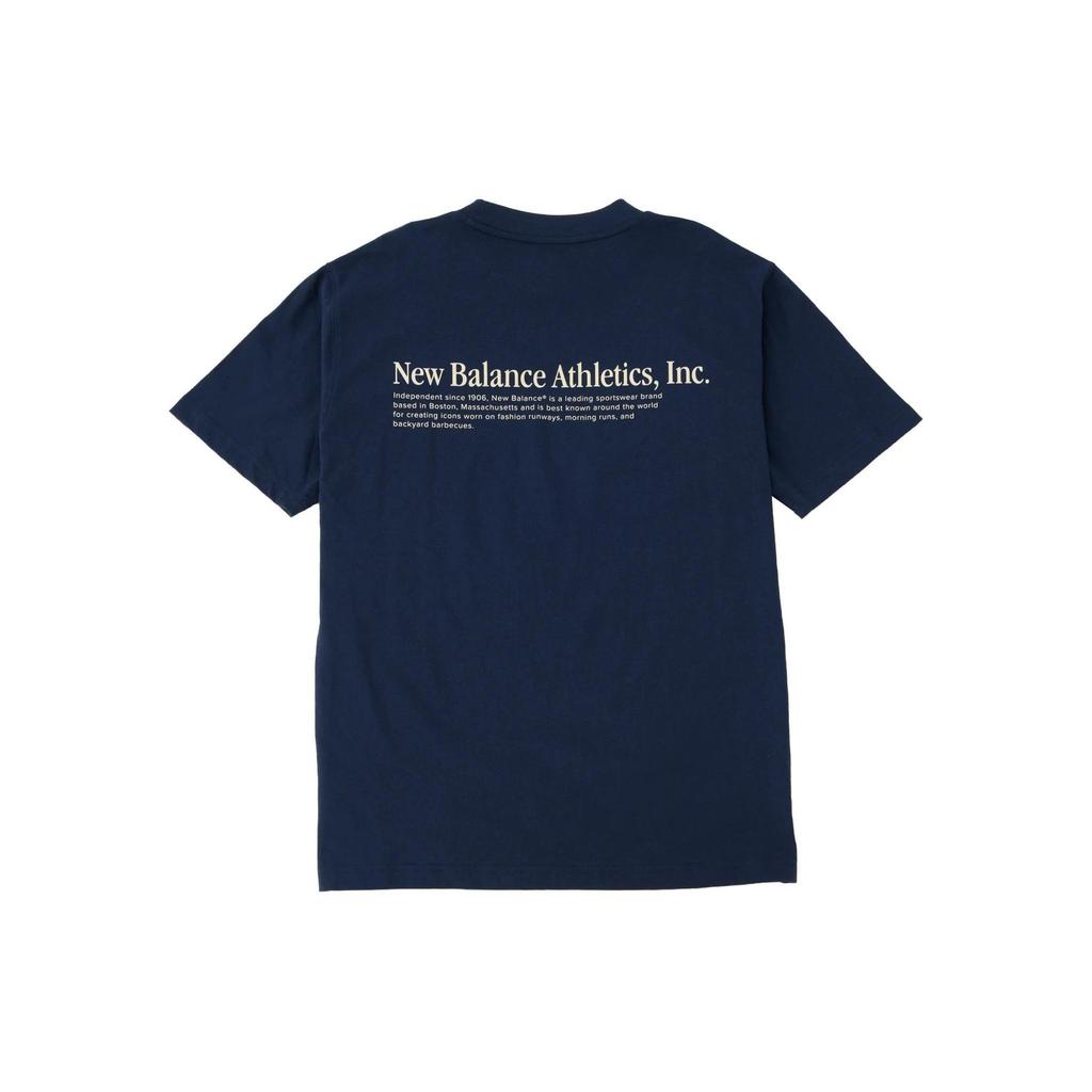 New Balance T Shirt Men's Marine Blue MT41588-NNY