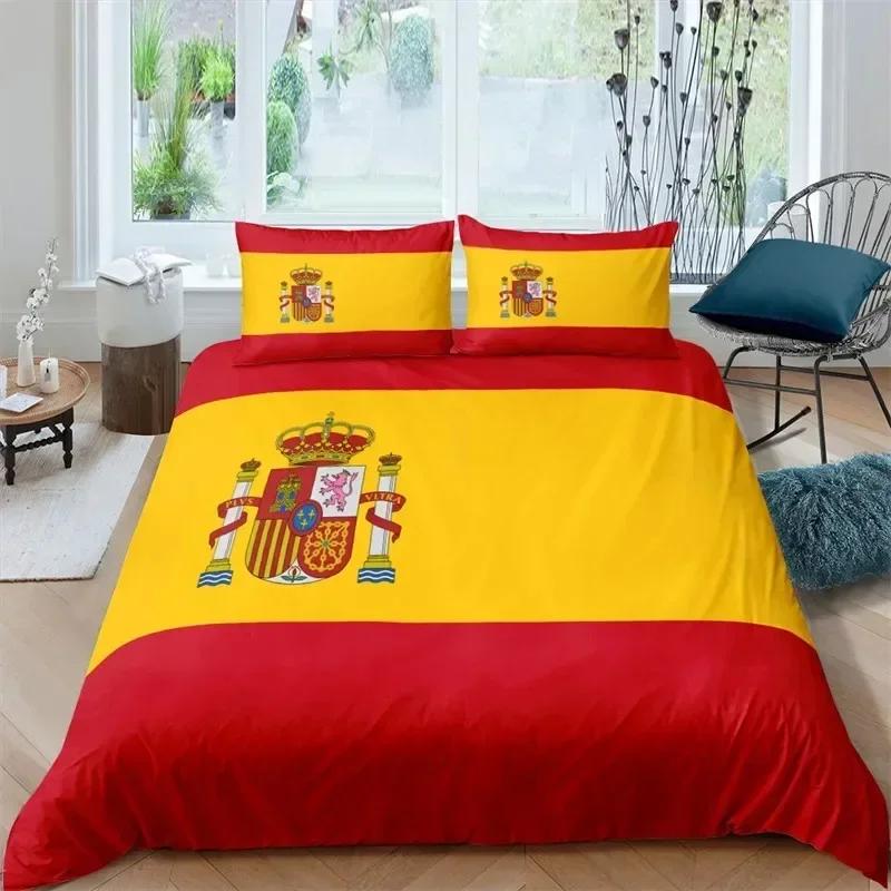 Comforter National Flag King Size Creative American Flag Bedding Set For Boy Teens Adults Microfiber Single Double