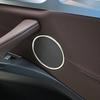 Door Speaker Sound Cover Chrome Trim Ring for BMW X3 F25 X4 F26 2018-2023