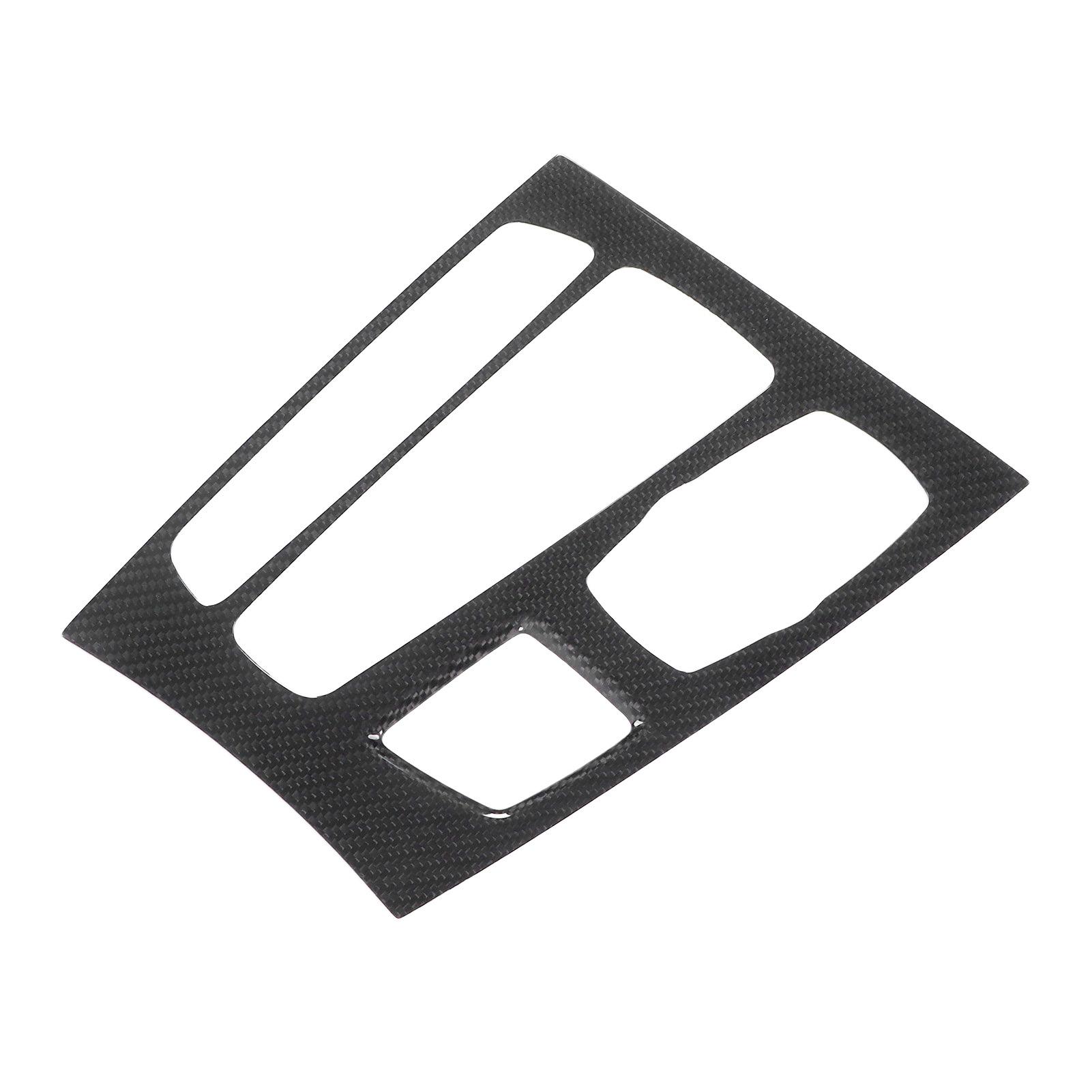 

Central Control Gear Shift Panel Cover Trim Carbon Fiber Cup Holder Sticker Replacement for X5 F15 LHD 2014‑2018