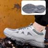Atmungsaktiv im Sommer Sicherheitsschuhe Für Herren Damen Stahlkappenschuhe Durchtrittsicher Anti-Quetsch Arbeitsschuhe Sicherheits-Sneaker Rutschfest