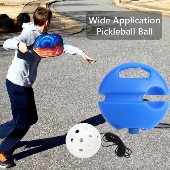 Pickleball Trainer with Rebound Pickleball Ball Compact Size Portable Pickleball Solo Equipment Training Tool Sports Accessories