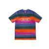 SS19 Rainbow Stripe Tee Short Sleeve Unisex Purple Men's SUP-SS19-1009