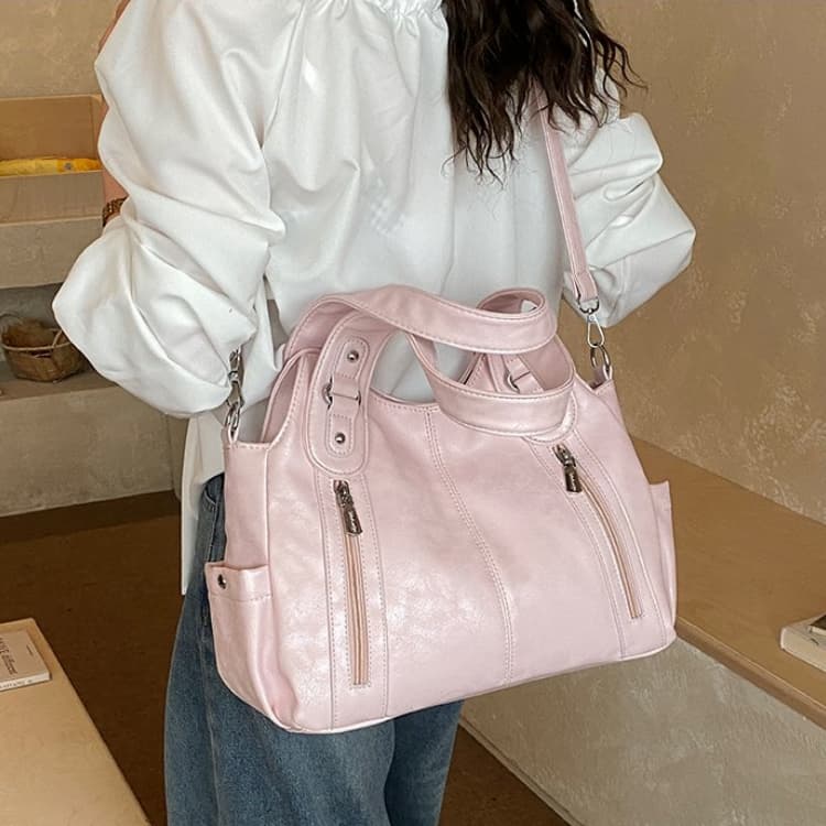 Large Capacity Women's Handheld Shoulder Crossbody Bag