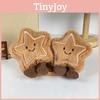 Lovely Handcrafted Star Plush Toy With Short Plush Fabric For Unique Holiday Gifts