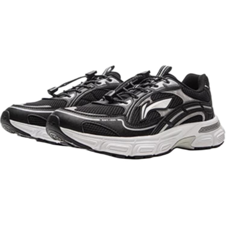 Li Ning Kids Sports Lifestyle Series Fashion Trend Casual Shoes Kids Casual Shoes Black YKCV218-3